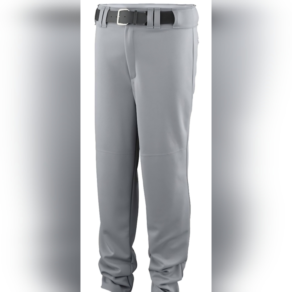 Augusta Series Open Bottom Baseball/Softball Pants Gray Silver 3XL NWOT BK-3007